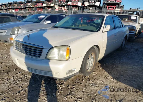 2003 Cadillac Deville Standard z USA, uszkodzony, nr VIN 1G6KD54Y13U275676